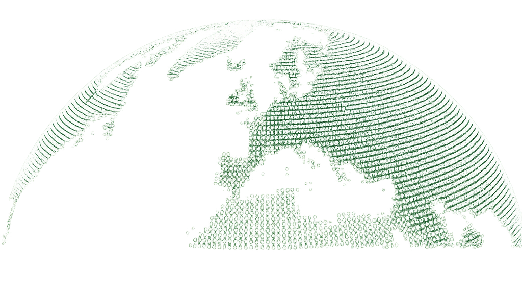 Global coverage graphic